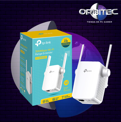 EXTENSOR DE RANGO TP LINK TL WA855RE N300 2 ANT. EXTERNAS