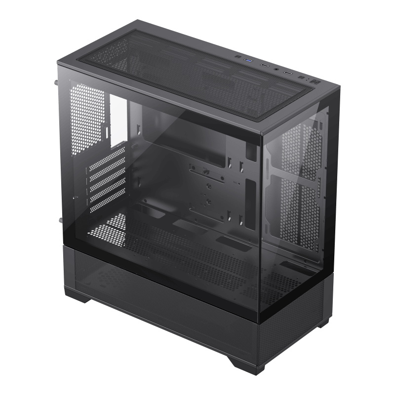 GAMEMAX VISTA MB TOWER NEGRO (NO INCLUYE VENTILADORES) - Imagen 4