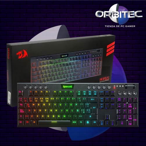 REDRAGON HORUS K618 RGB NEGRO