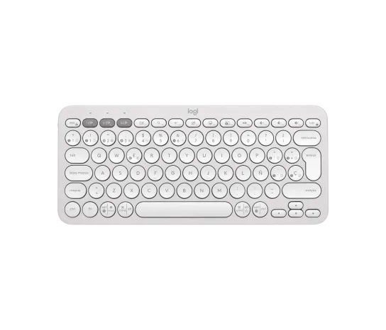 LOGITECH PEBBLE KEYS 2 K380S BLUETOOTH SP BLANCO - Imagen 2