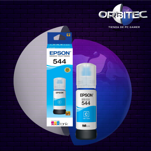 TINTA EPSON ORIGINAL 544 CYAN