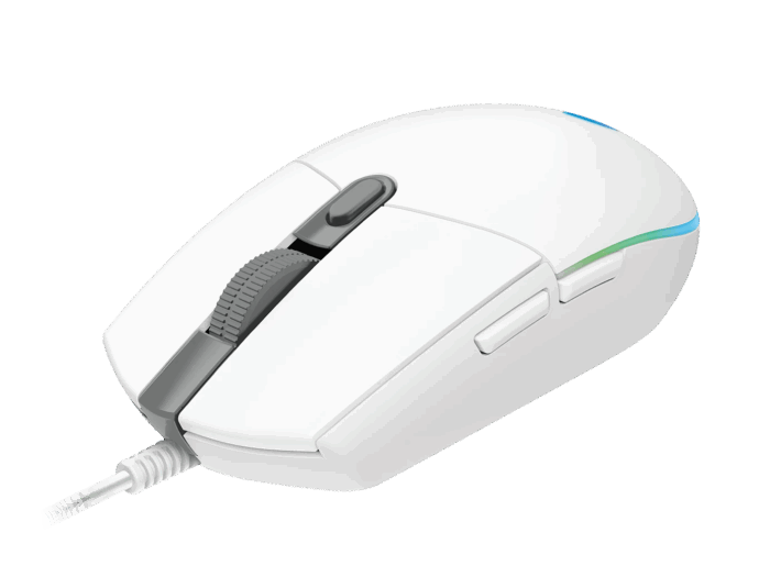 MOUSE LOGITECH G203 LIGHTSYNC WHITE - Imagen 2