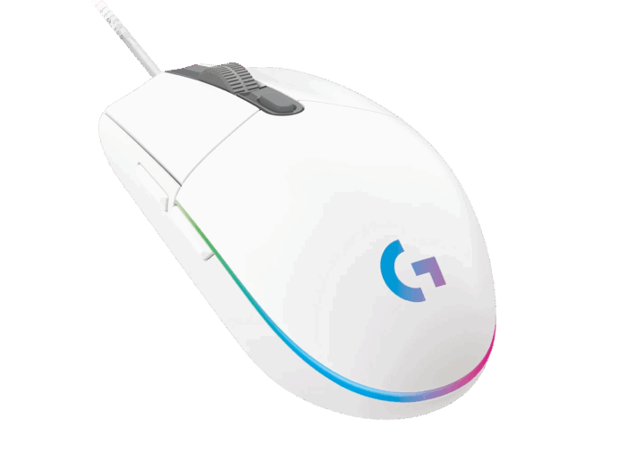 MOUSE LOGITECH G203 LIGHTSYNC WHITE - Imagen 3