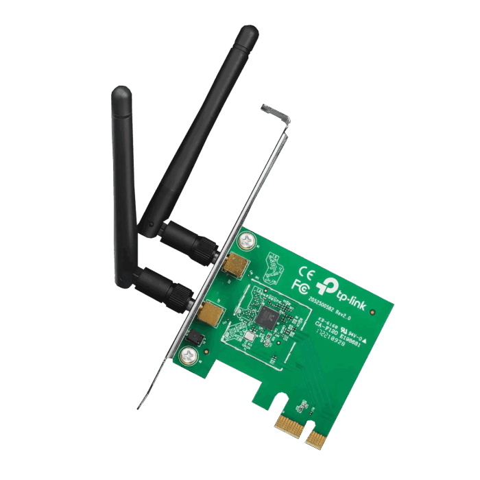 TARJETA DE RED PCI WIFI INTERNA TP LINK 150 - 300 MBPS WN881ND - Imagen 2