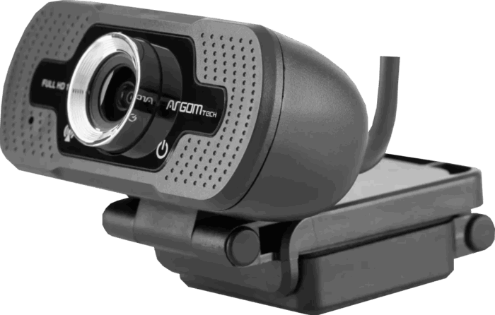 CÁMARA DE VIDEO CONFERENCIA ARGOM CON MICROFONO FHD 1080P - Imagen 4