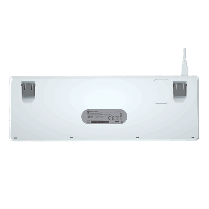 TECLADO MECANICO MEETION MK005 BLANCO - Imagen 6