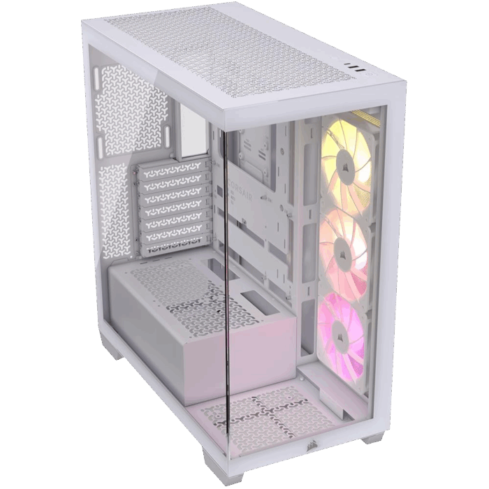 CORSAIR 3500X TEMPERED GLASS BLANCO - Imagen 2