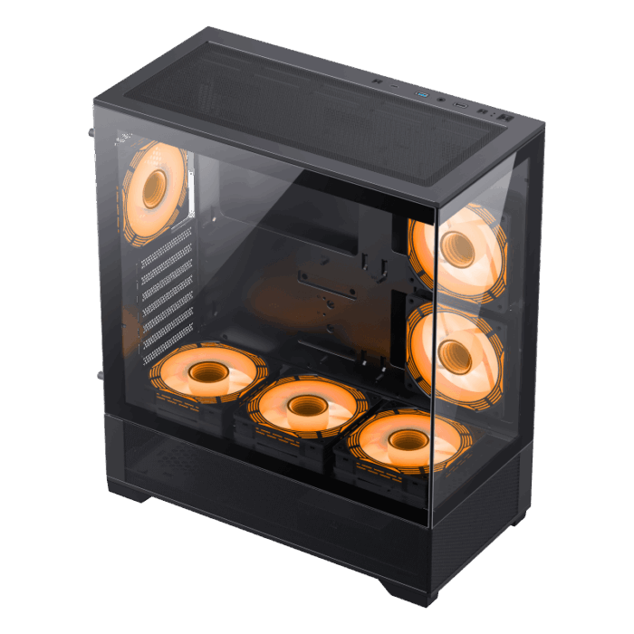 GAMEMAX VISTA AB 6 FAN RGB NEGRO - Imagen 2