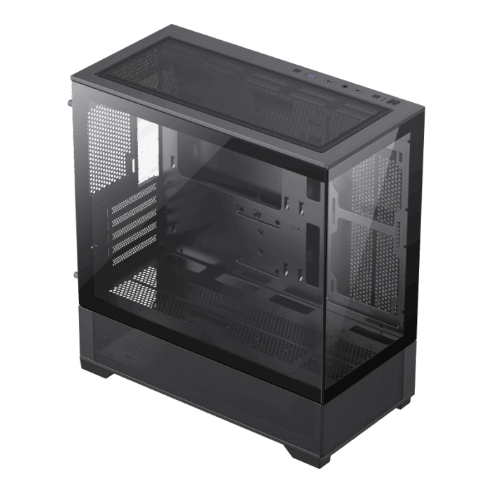 GAMEMAX VISTA MB TOWER NEGRO (NO INCLUYE VENTILADORES) - Imagen 4