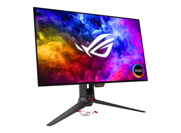 ASUS ROG Swift OLED PG27AQDM 27"PLANO - Imagen 2