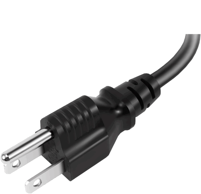 CABLE DE PODER TREBOL PARA IMPRESORA - Imagen 4