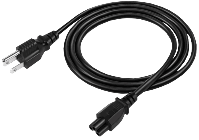 CABLE DE PODER TREBOL PARA IMPRESORA - Imagen 2