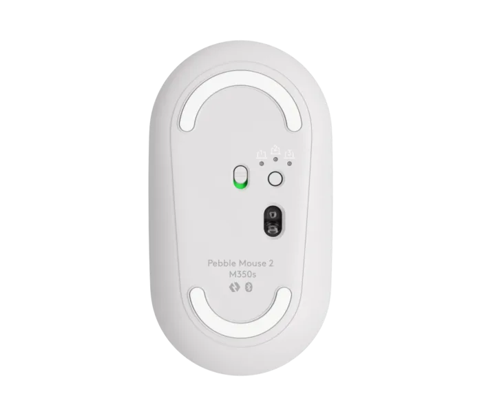 MOUSE LOGITECH M350S PEBBLE 2 BLUETOOTH BLANCO - Imagen 3