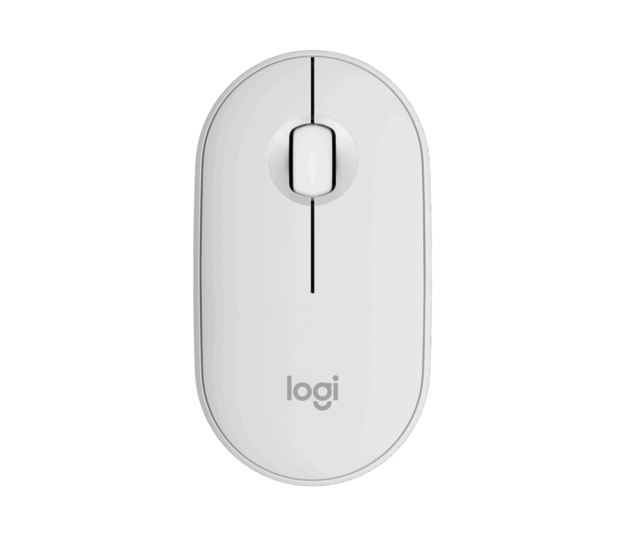 MOUSE LOGITECH M350S PEBBLE 2 BLUETOOTH BLANCO - Imagen 2