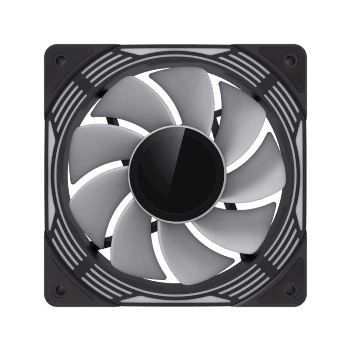 FAN GAMEMAX FN12 C8I R NEGRO - Imagen 4