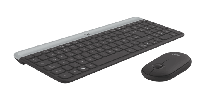 COMBO TECLADO + MOUSE LOGITECH MK 470 SLIM BLACK - Imagen 5