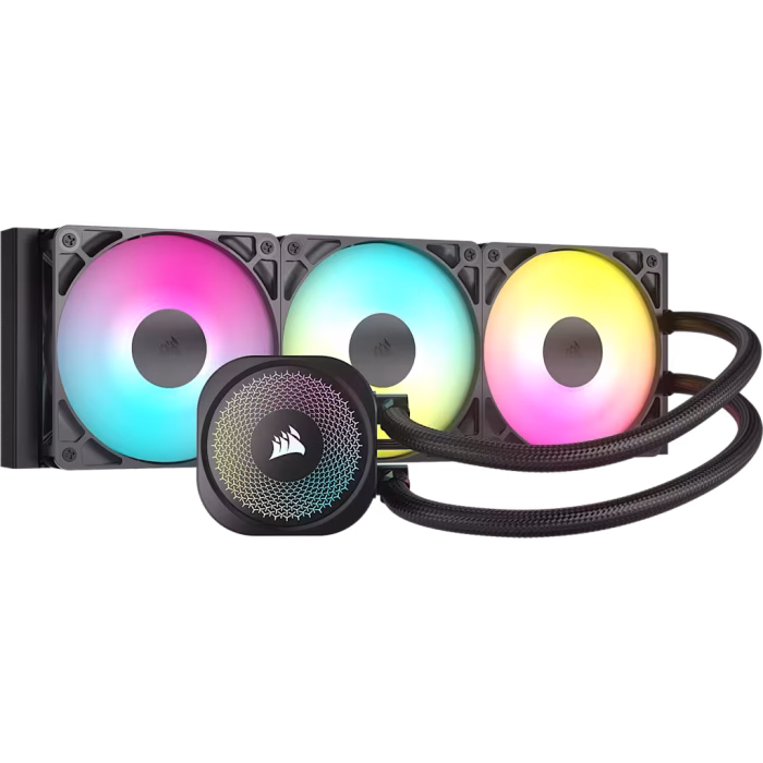 COOLER CORSAIR NAUTILUS 360MM RS ARGB BLACK - Imagen 2