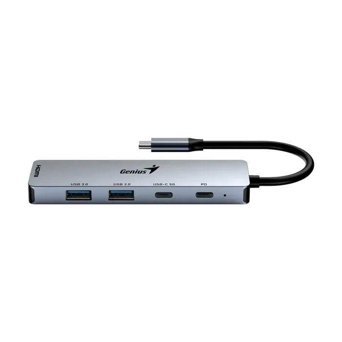 HUB GENIUS UH-500 USB TIPOC TO 2 USB 3.0 HDMI USB C - Imagen 2
