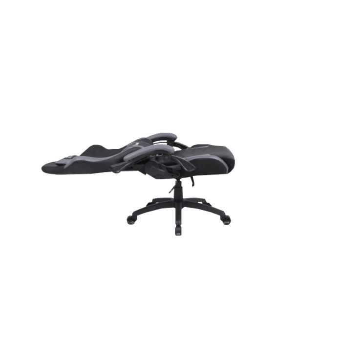 SILLA GAMER MEETION MT CHR04 NEGRO GRIS - Imagen 3