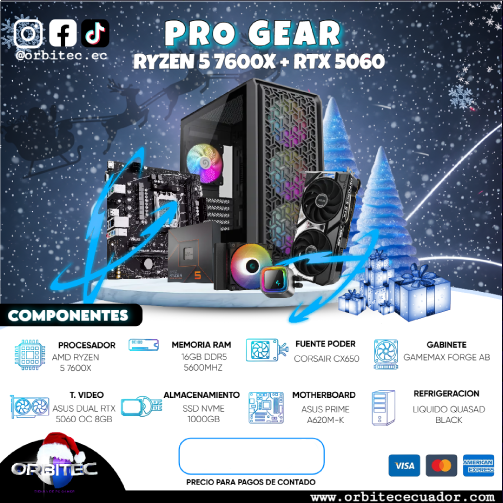 PC.3 PRO GEAR RYZEN 5 7600X + RTX 5060