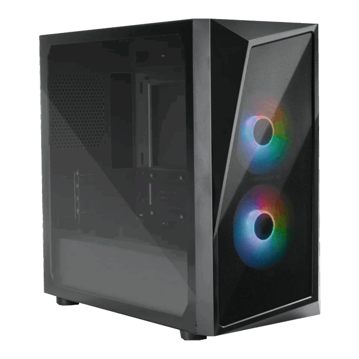 COOLER MASTER CMP 320 ARGB MATX NEGRO 2FAN - Imagen 2