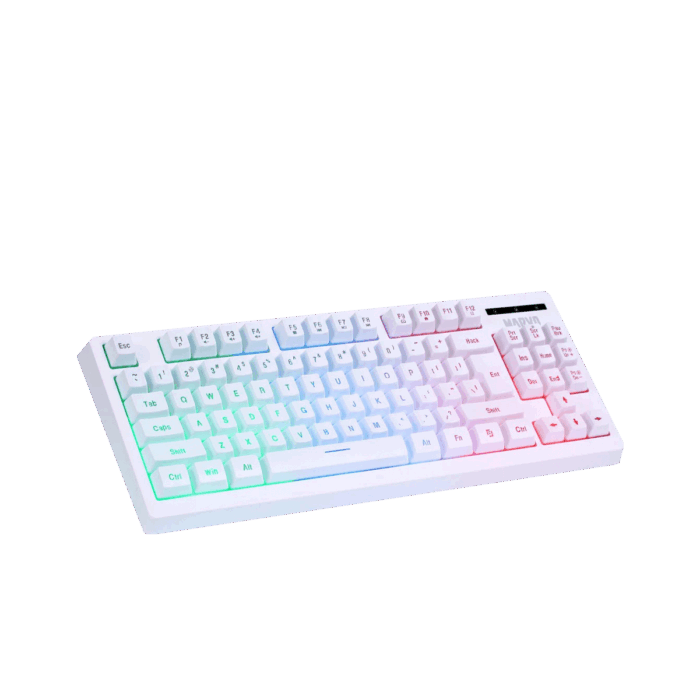 COMBO MARVO CM310 MOUSE + TECLADO + PADMOUSE WHITE - Imagen 2