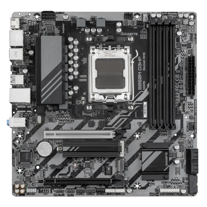 GIGABYTE B850M D3HP 4XDDR5 mATX - Imagen 3