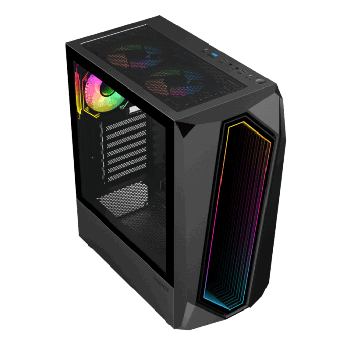 GAMEMAX TIME BANDIT EFECTO INFINITO 3FAN RGB NEGRO - Imagen 3
