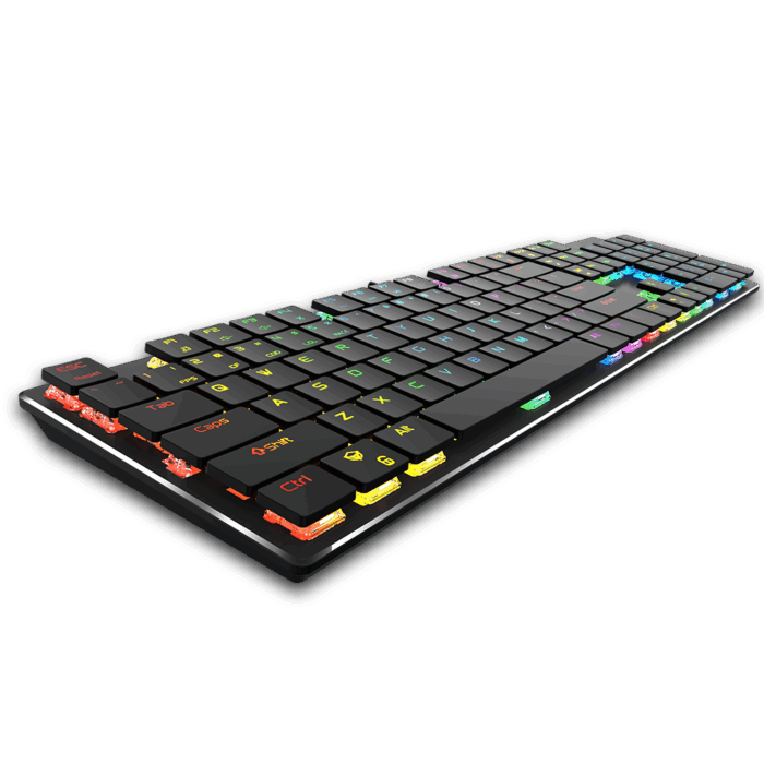 MEETION MT MK80 ULTRA SLIM NEGRO - Imagen 4