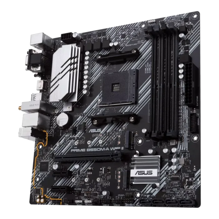 ASUS PRIME B550M-AII AM4 4XDDR4 AURA WIFI BT - Imagen 3