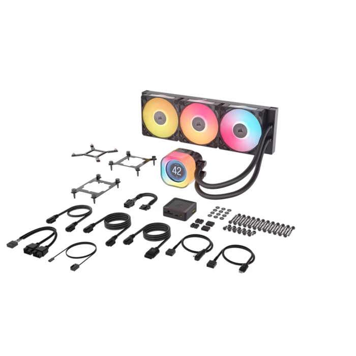CORSAIR ICUE LINK TITAN 360 RX LCD NEGRO - Imagen 3