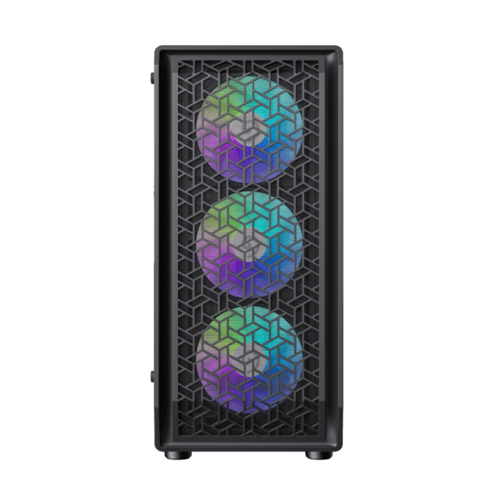 GAMEMAX FORGE MB 4 FAN RGB NEGRO - Imagen 2