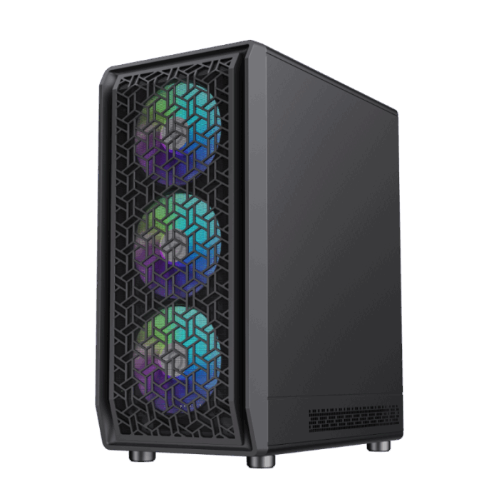 GAMEMAX FORGE MB 4 FAN RGB NEGRO - Imagen 4