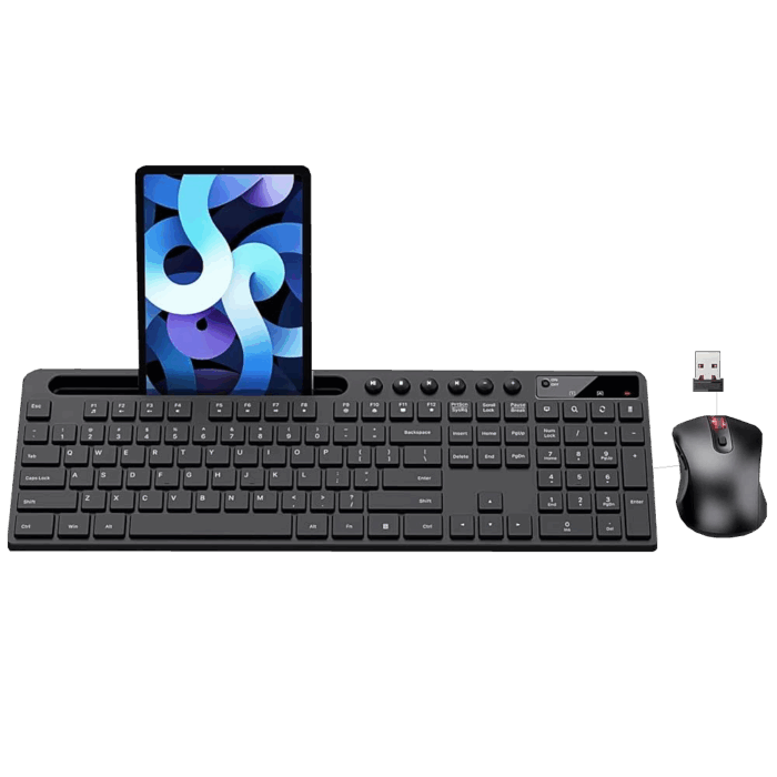 COMBO MARVO TECLADO + MOUSE KC411W INALAMBRICO - Imagen 2