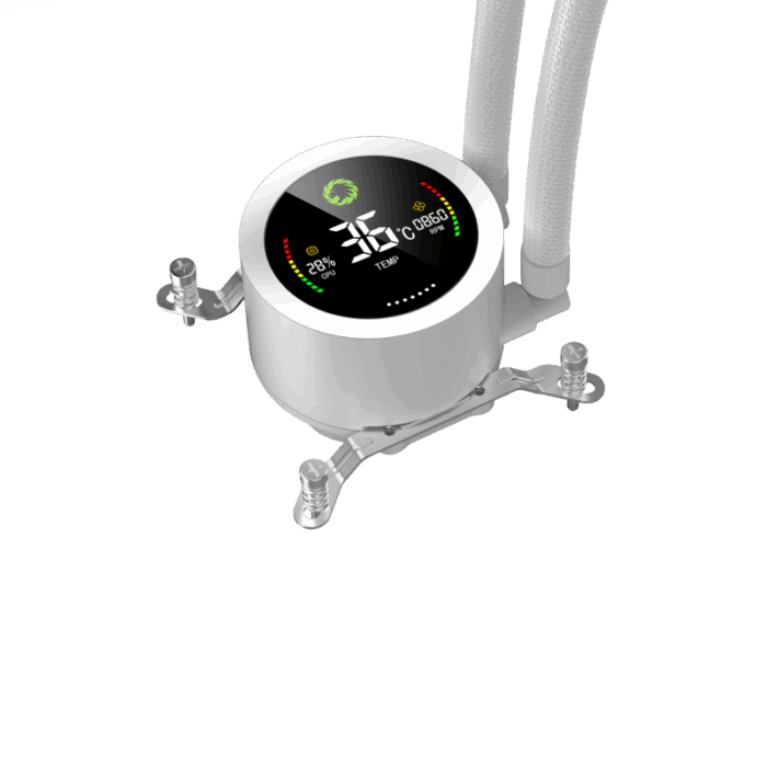 GAMEMAX ICEBURG 360 DIGITAL WH - Imagen 4