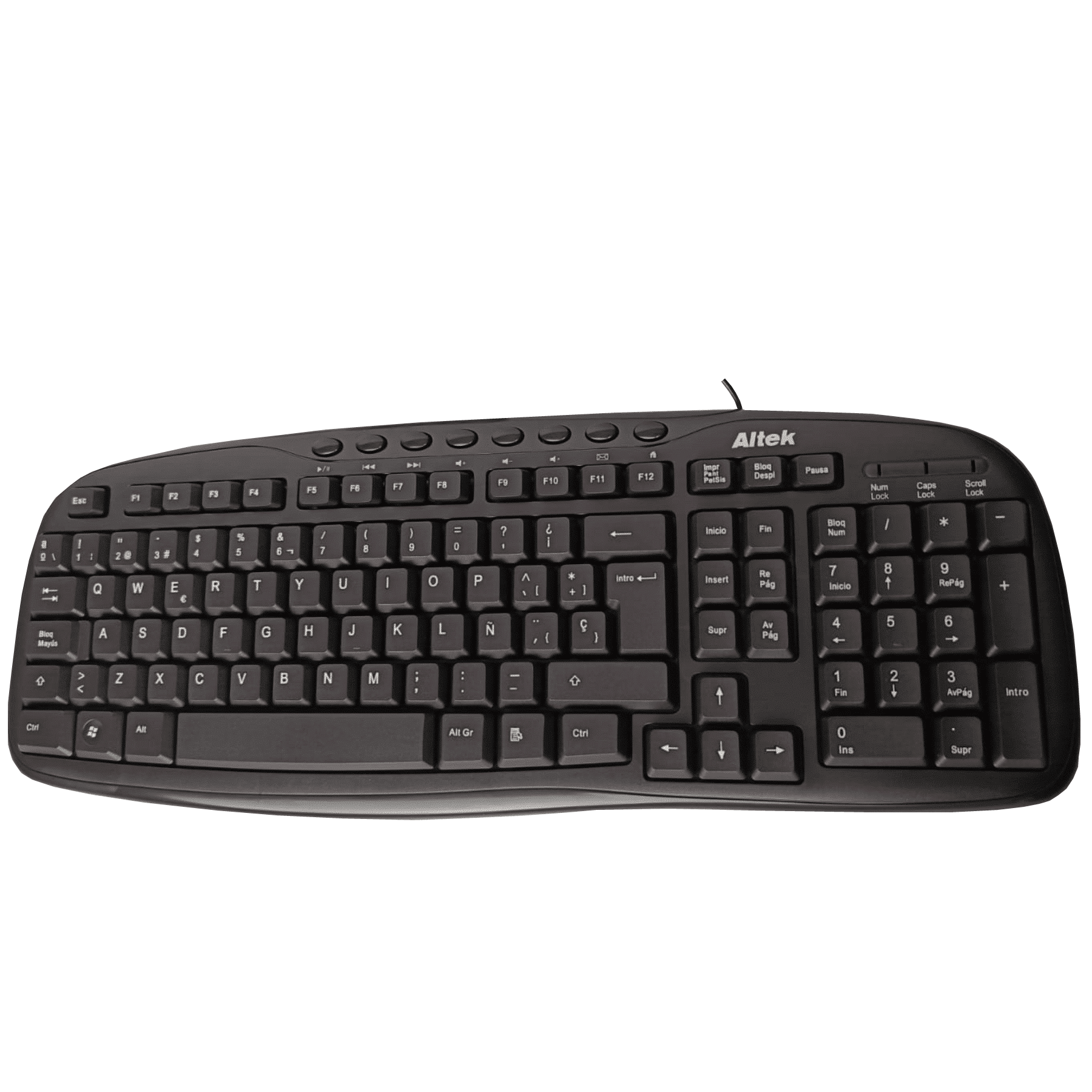 ALTEK 4 EN 1 MOUSE + TECLADO + MOUSEPAD + PARLANTES ALAMBRICO - Imagen 2