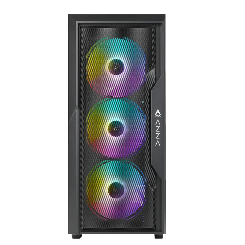 AZZA FIGHTER CSAZ-290 4 FAN RGB NEGRO - Imagen 2