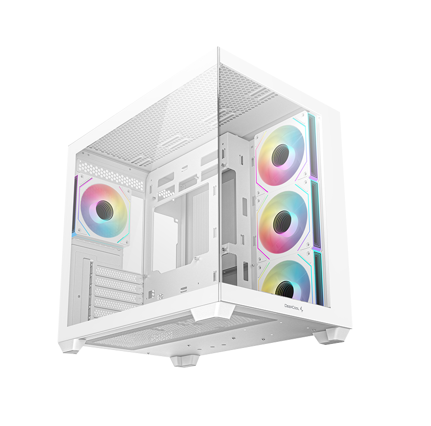 DEEPCOOL CG530 4 FAN RGB BLANCO - Imagen 3