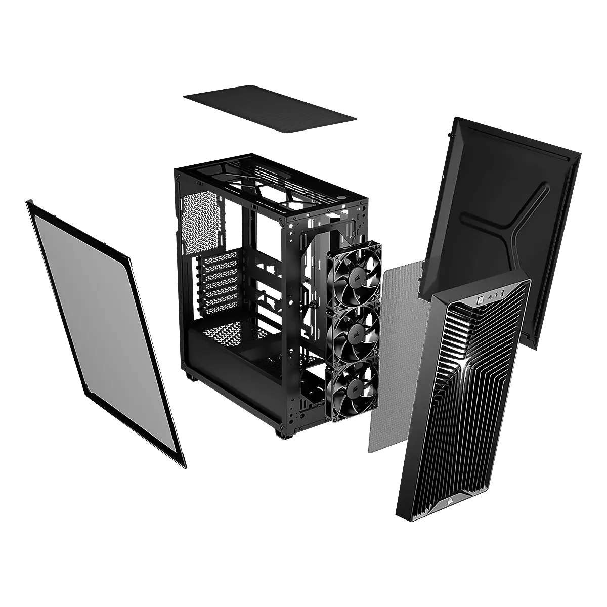 CASE CORSAIR 3200D RS BK - Imagen 3