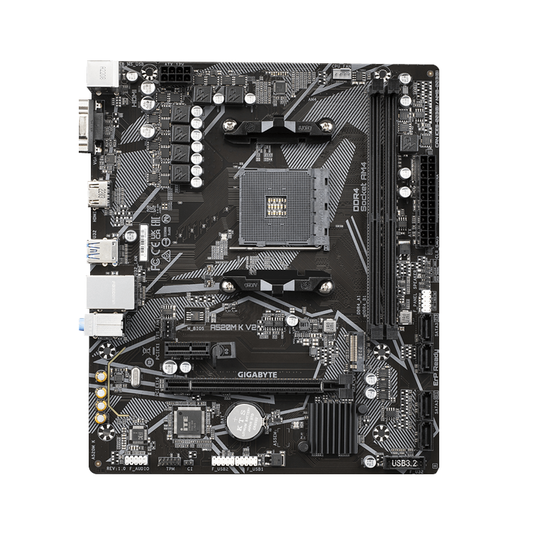 MBO GIGABYTE A520M K V2 - Imagen 2